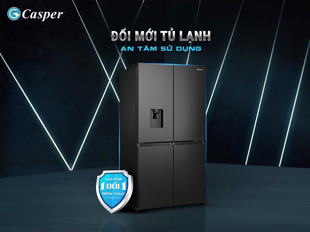 Chế độ bảo hành Vip cho tủ lạnh Casper thế hệ mới