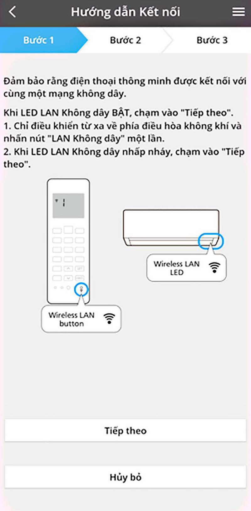 Hướng dẫn cách kết nối wifi trên máy lạnh Panasonic model 2022