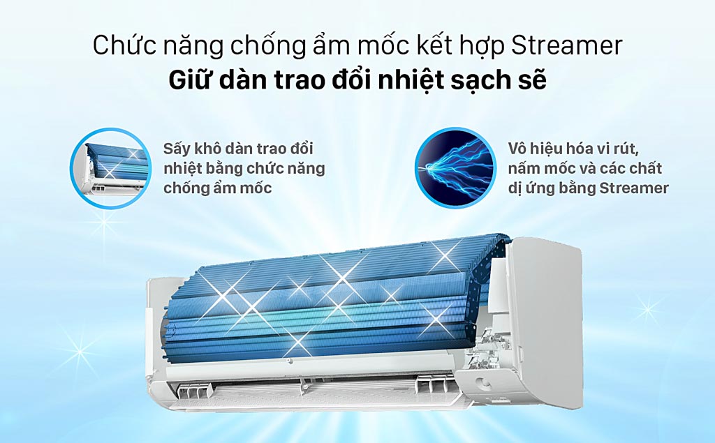 Những đặc điểm nổi bật của công nghệ lọc khí Streamer độc quyền