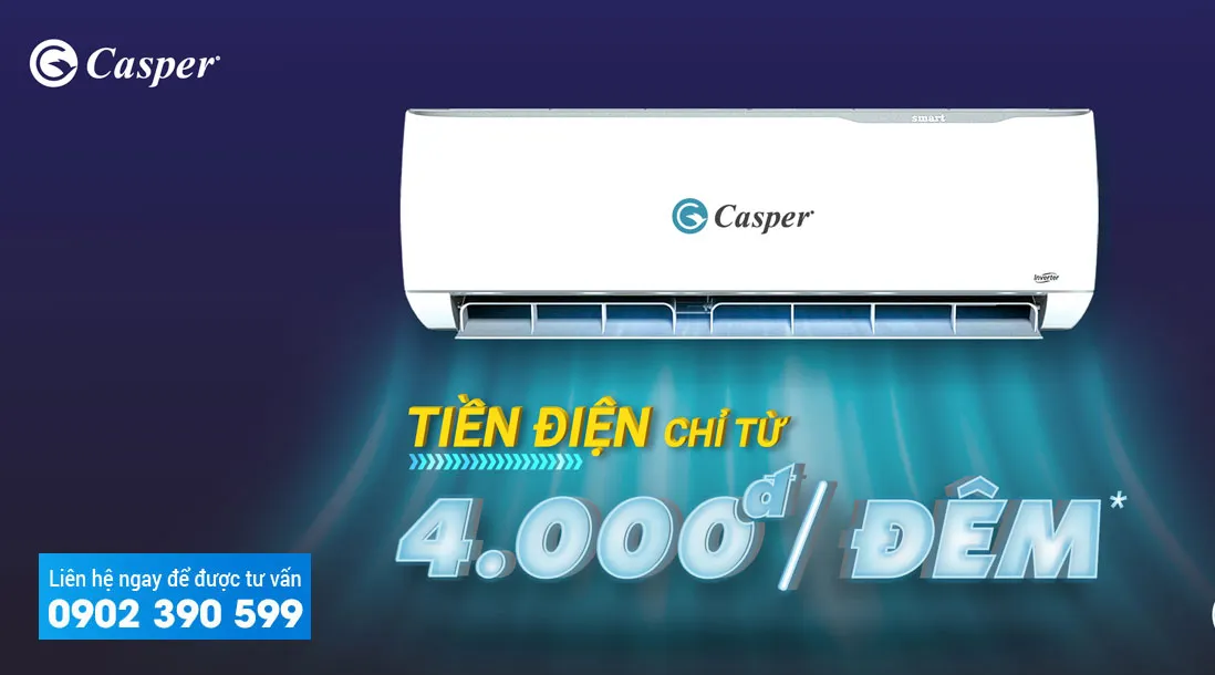 Is the Casper air conditioner energy efficient?