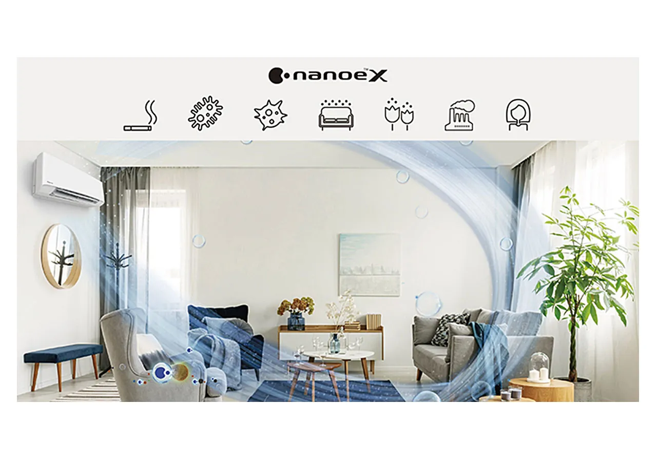 Panasonic's nanoe™ and nanoe™ X technologies increase the quality of life