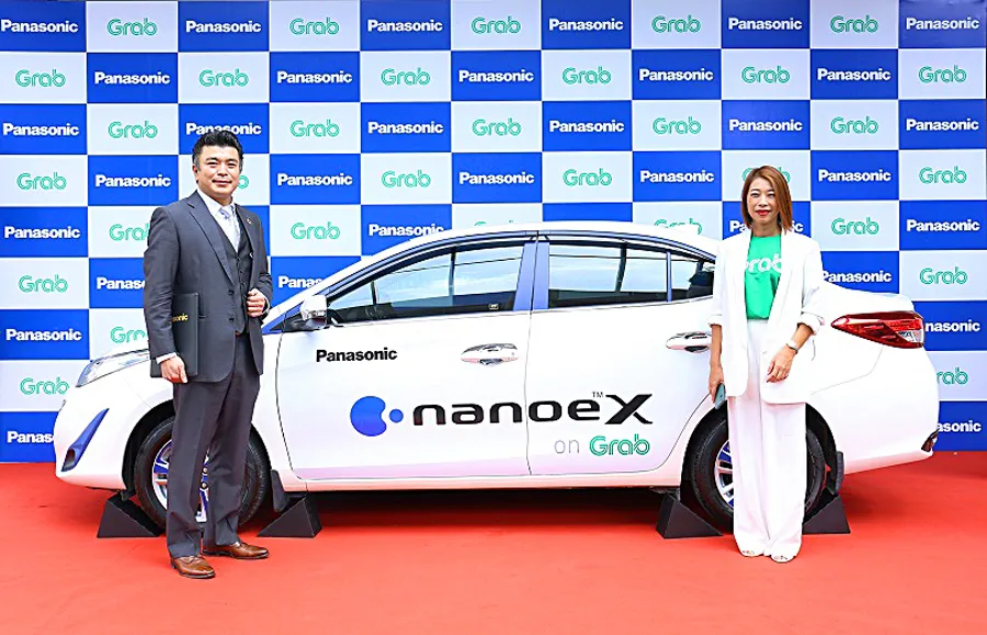 Panasonic provides nanoe ™ X air quality solutions for 2,000 GrabCar vehicles in Vietnam