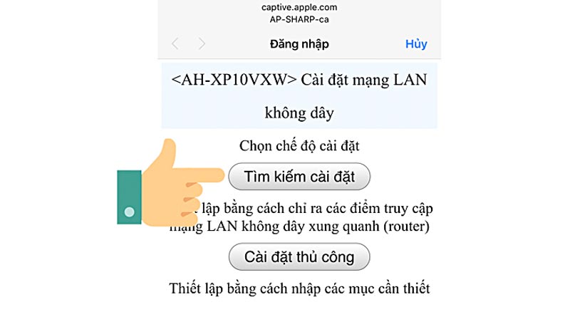 Hướng dẫn cách kết nối và điều khiển dòng máy lạnh Sharp Wifi bằng điện thoại