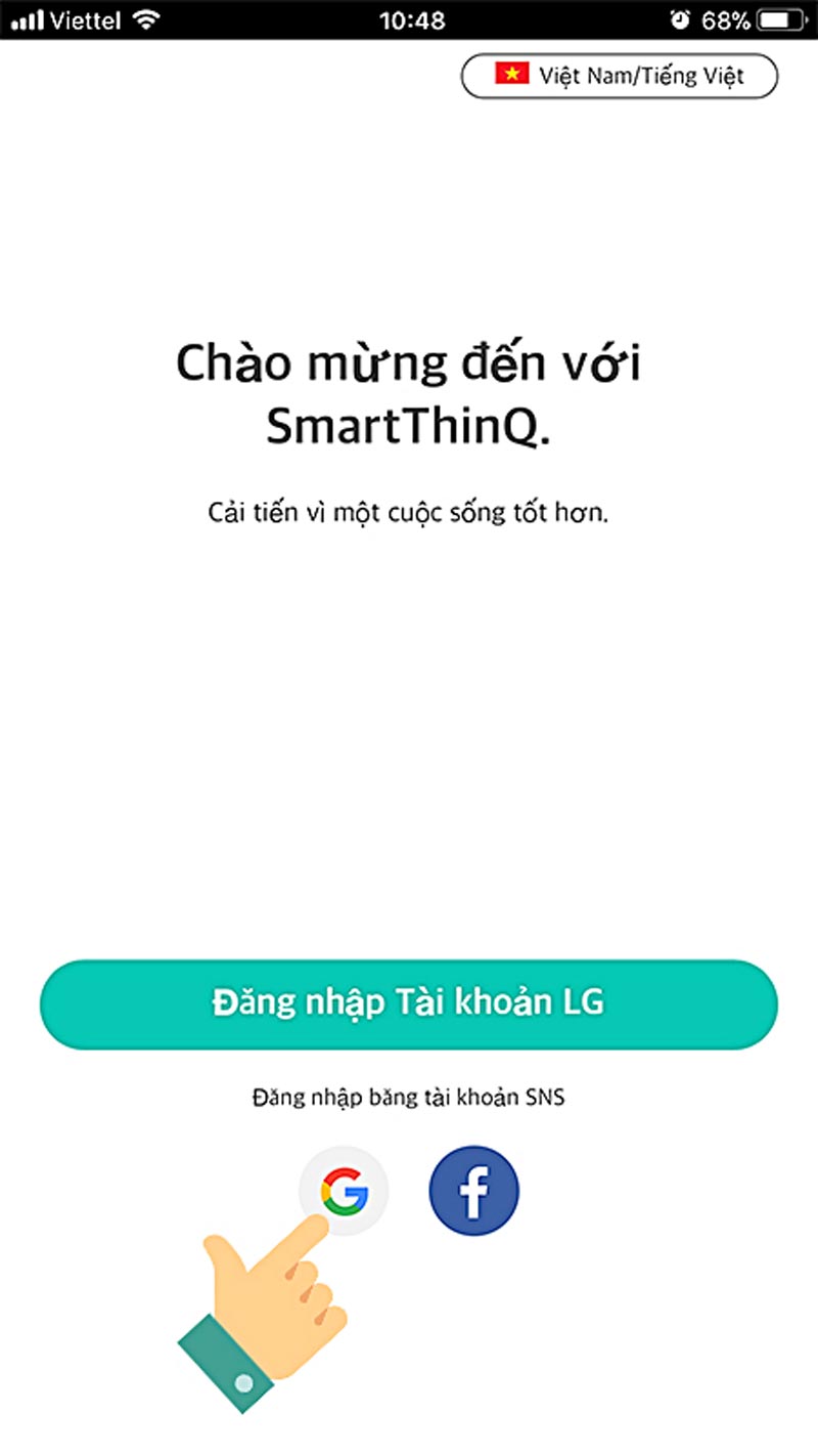 Hướng dẫn cách kết nối và điều khiển dòng máy lạnh wifi LG bằng điện thoại