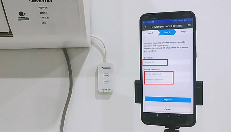 Hướng dẫn cách kết nối và điều khiển máy lạnh Panasonic bằng điện thoại smartphone
