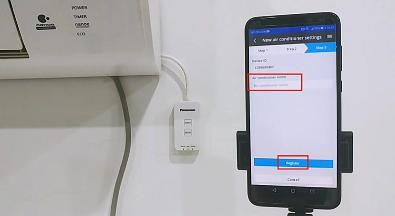 Hướng dẫn cách kết nối và điều khiển máy lạnh Panasonic bằng điện thoại smartphone