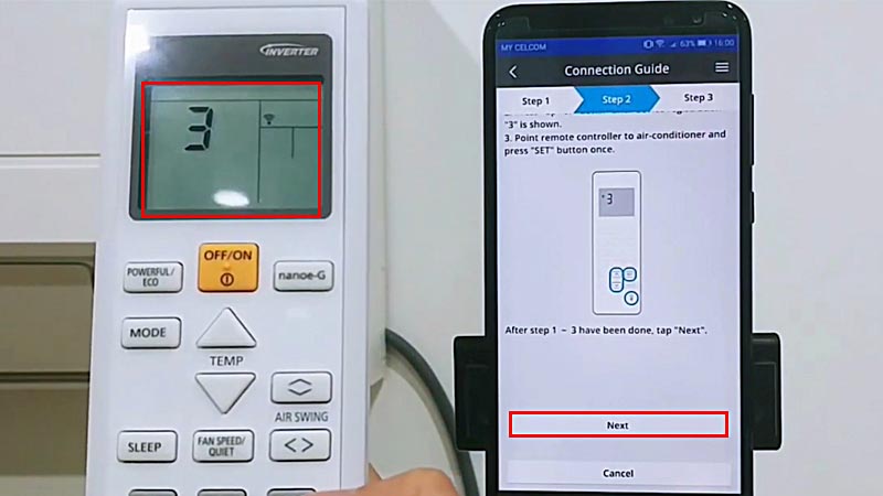 Hướng dẫn cách kết nối và điều khiển máy lạnh Panasonic bằng điện thoại smartphone