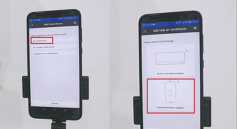 Hướng dẫn cách kết nối và điều khiển máy lạnh Panasonic bằng điện thoại smartphone