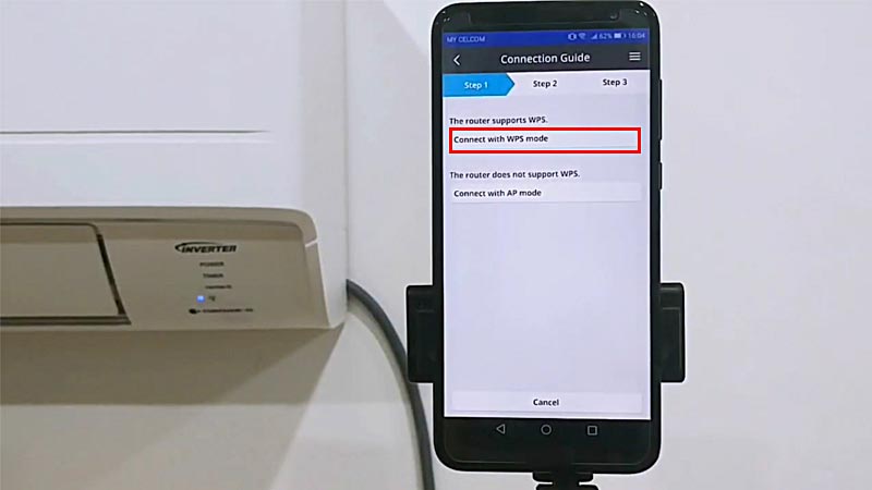 Hướng dẫn cách kết nối và điều khiển máy lạnh Panasonic bằng điện thoại smartphone