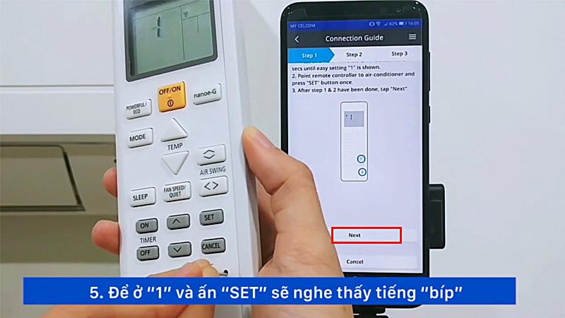 Hướng dẫn cách kết nối và điều khiển máy lạnh Panasonic bằng điện thoại smartphone