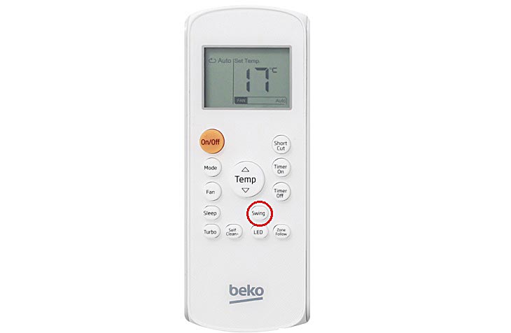 Hướng dẫn cách sử dụng điều khiển dòng máy lạnh Beko RSSC-CV