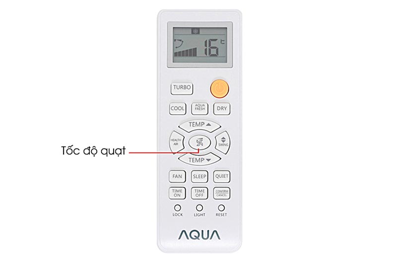 Hướng dẫn cách sử dụng điều khiển máy lạnh Aqua dòng KCRV-WJB