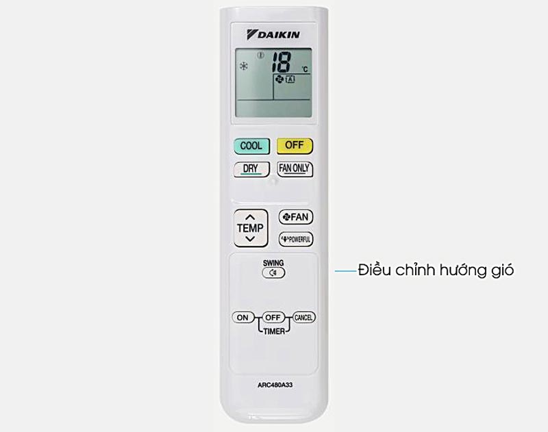 Hướng dẫn cách sử dụng điều khiển máy lạnh Daikin dòng FTC - NV1V