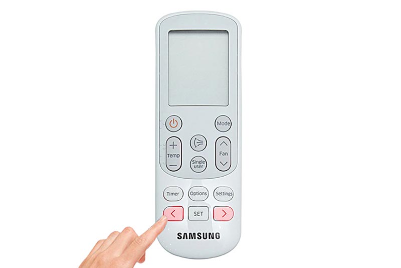 Hướng dẫn cách sử dụng điều khiển máy lạnh Samsung