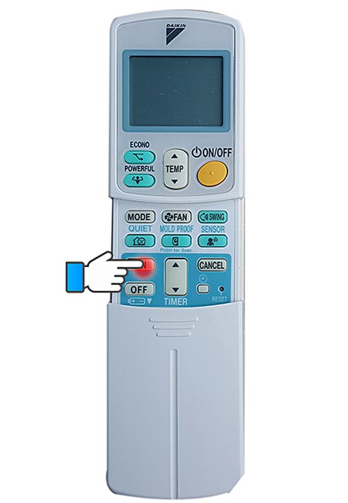 Hướng dẫn cách sử dụng remote máy lạnh Daikin FTXS Series