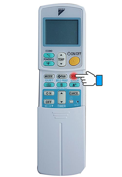 Hướng dẫn cách sử dụng remote máy lạnh Daikin FTXS Series