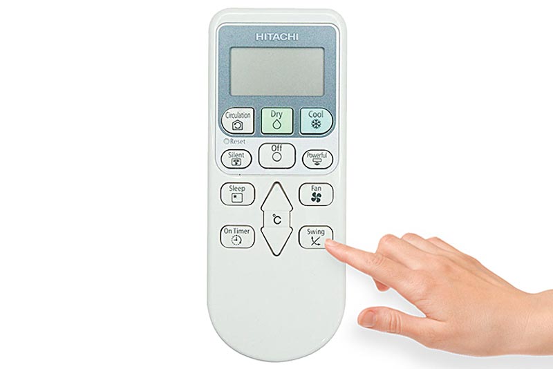 Hướng dẫn cách sử dụng remote máy lạnh Hitachi RAS-X10CD