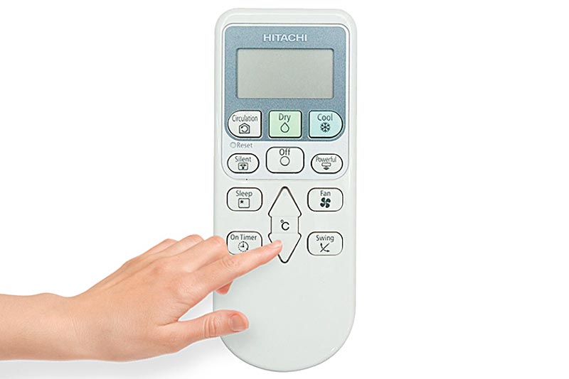 Hướng dẫn cách sử dụng remote máy lạnh Hitachi RAS-X10CD