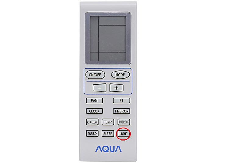 Hướng dẫn sử dụng điều khiển máy lạnh AQUA AQA-KCR9JA