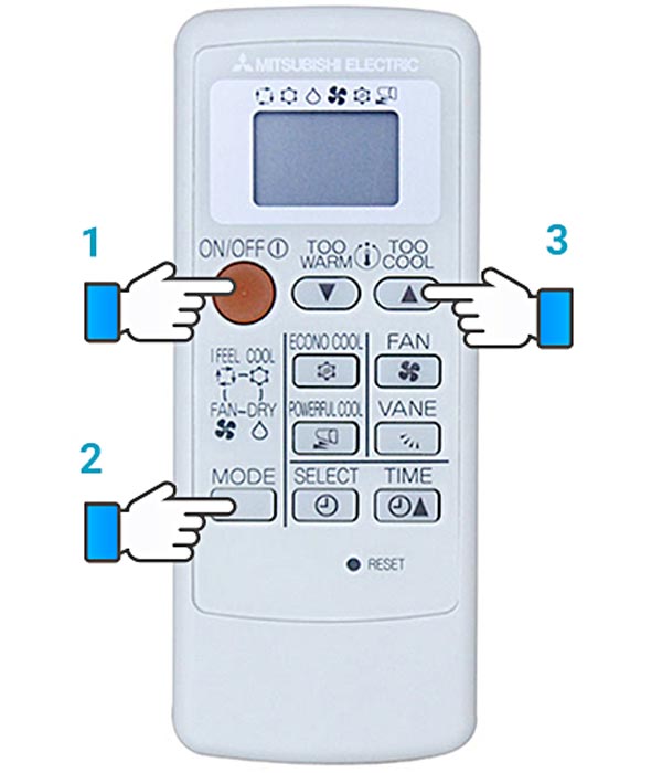 Hướng dẫn sử dụng máy lạnh Mitsubishi Electric MS-HL25VC (1.0Hp)