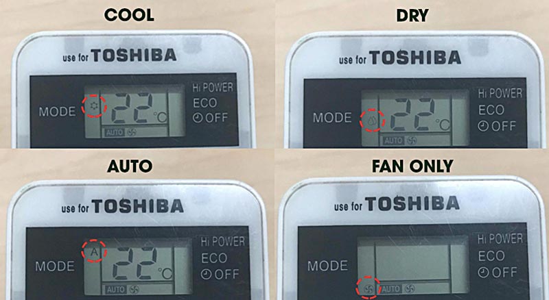 Hướng dẫn sử dụng remote dòng máy lạnh Toshiba U2KSG,DK-CK-KK-FKCVG