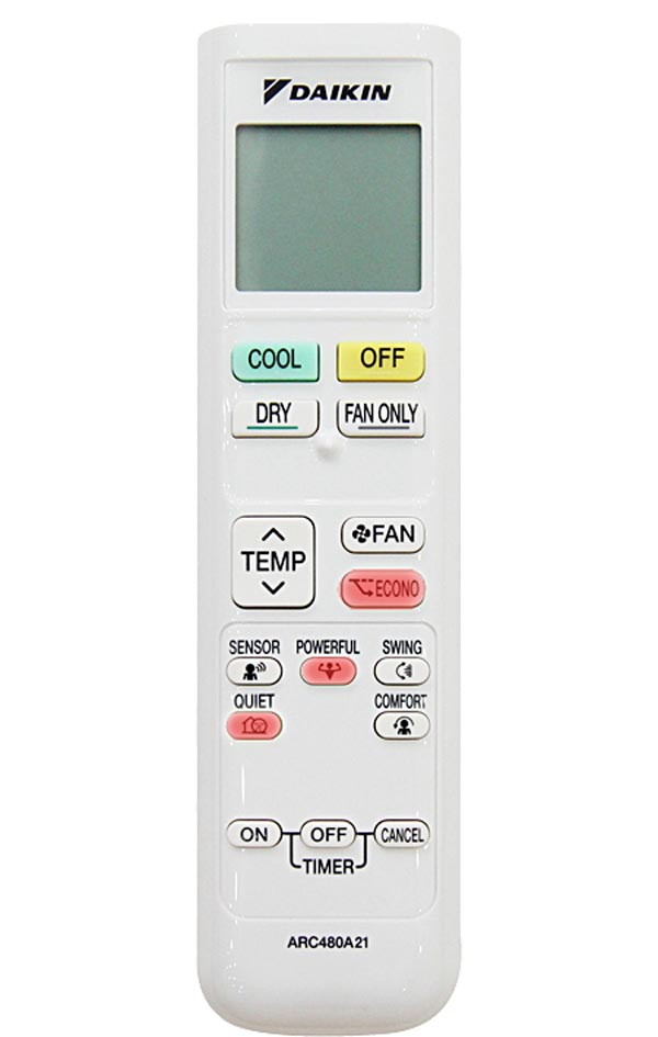 Hướng dẫn sử dụng remote máy lạnh Daikin FTKC25QVMV