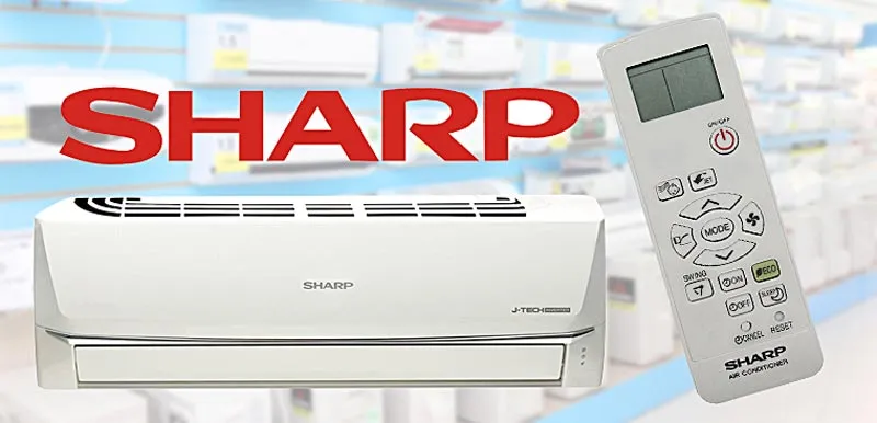 Hướng dẫn cách sử dụng điều khiển máy lạnh Sharp dòng J-tech inverter